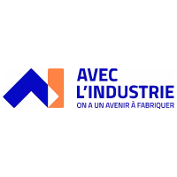Avec l'industrie logo